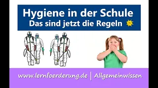 Das sind die offiziellen ✅ Schul-Hygiene Regeln