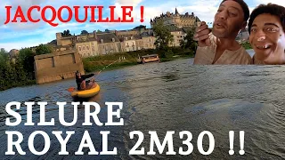 ENORME SILURE DE LOIRE : Pour le ROI !