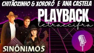 Sinônimos - Chitãozinho & Xororó, Ana Castela | Terra e Paixão | PLAYBACK /ABERTURA