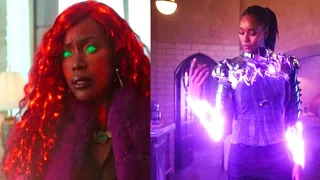 Titans Season 3x7 | Starfire kill Mob Boss & Blackfire Suit up Clip | HD Scene