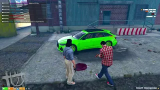 pretending to be a NERD in the HOOD then ROBBING people (GTA RP)
