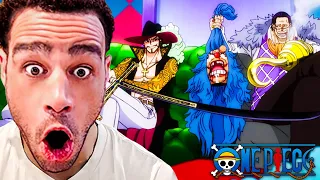 THE STRAWHAT BOUNTIES ARE HERE + Mihawk & Crocodile | One Piece Episode 1086 Reaction!!!!!