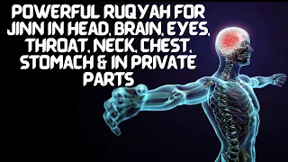 Powerful Ruqyah for Jinn in Head, Brain, Eyes, Throat, Neck, Chest, Stomach & in Private Parts