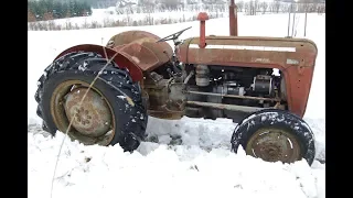 Massey Ferguson 35 (MF 35) tractor restoration project part 1