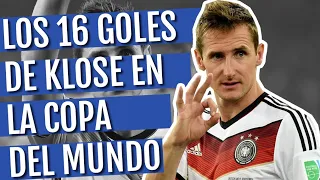 El máximo artillero: Todos los goles de Miroslav Klose en la Copa del Mundo