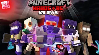 100 Days of Zombie Apocalypse Survival in Minecraft Hardcore | BIG Shark Official