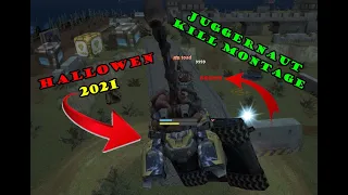 Tanki Online - Hallowen 2021 | Kill Juggernaut - Solo Juggernaut Hallowen Map