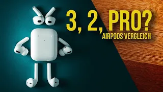 AirPods 3 vs AirPods Pro vs AirPods 2 | Lächerlich.