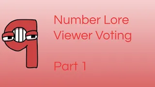Number Lore Viewer Voting - Part 1