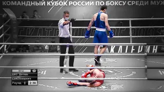 cool knockout at the russian cup