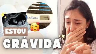 ESTOU GRÁVIDA !!! Meu milagre chegou 😭🙏🏼