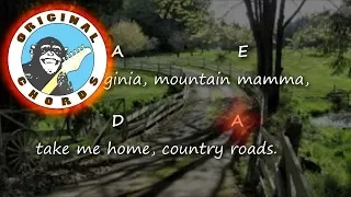 John Denver - Country Roads - Chords & Lyrics