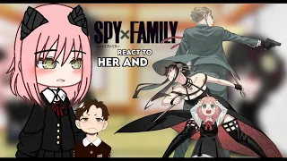 Anya's classmates react to the Forgers | Spy x family | gacha club