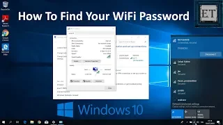 How To Find Your WiFi Password in Windows 10