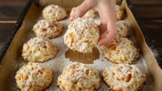 The famous French cake that melts in your mouth. Apricot clouds, simple and delicious!