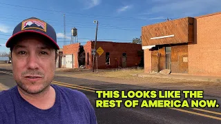 I Explored The Disappearing Texas Panhandle. Eerie, Empty Ghost Towns.