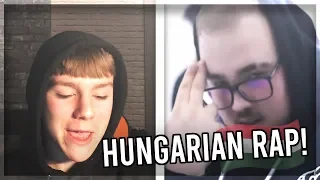 British Boy Reacts To HUNGARIAN RAP MUSIC 2!