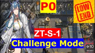 【Arknights】ZT-S-1 CM LOW END STABLE EASY GUIDE | LOW RARITY SQUAD ft. LING P0 | CHALLENGE MODE