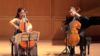 Alice Yoo, cello and Matthew Zalkind, cello  Boccherini Cello Sonata in C Major, G.6  II.Largo assai