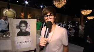 68th Annual Golden Globe Awards: At the rehearsal with Justin Bieber