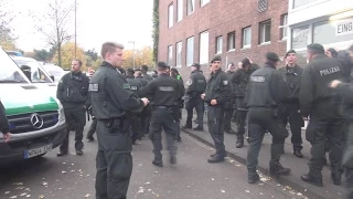 Razzia in Übergangswohnheim - Schwerpunkteinsatz Wohnungseinbruch in Köln am 06.11.2014 + O-Ton