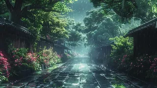 Piano Music and Rain - Healing Sounds - Relaxation | Tales of Piano | Melodies to Melt Stress Away