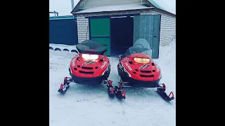 Polaris trail Rmk собираем двигатель.