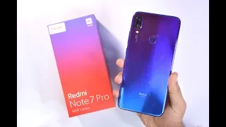 Redmi Note 7 Pro Unboxing & Hands on Review - Neptune Blue Color | 48MP Camera Samples 📸🔥