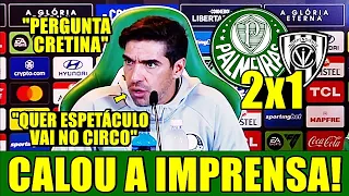 CALOU A IMPRENSA!! COLETIVA DE ABEL FERREIRA APÓS PALMEIRAS x INDEPENDIENTE DEL VALLE