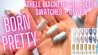 Born Pretty Shell Magnetic Gel Polish - Swatches + Review | DIY Nail Art