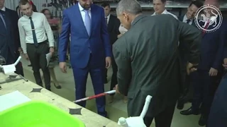 Президент Республики Татарстан посетил завод «ЗаряД»