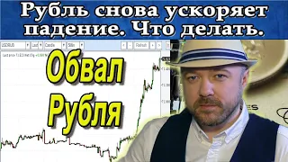 Обвал рубля. Итоги недели на рынке. Прогноз курса доллара рубля валюты Акции. Кречетов - Аналитика.