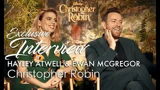 CHRISTOPHER ROBIN Interview: Ewan McGregor & Hayley Atwell