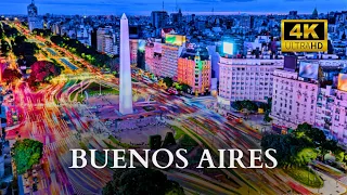 Buenos Aires, Argentina 🇦🇷 in 4K ULTRA HD 60FPS by Drone