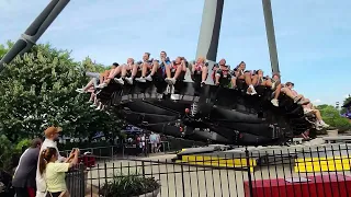 Black Widow ride at Kennywood Park