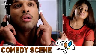 Happy Movie Comedy Scene | Allu Arjun, Genelia | Karunakaran | Geetha Arts