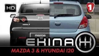 Mazda 3 / Hyundai i20. "Экипаж".
