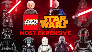 Top 20 Most Expensive Lego Star Wars Sith Minifigures! (2023)