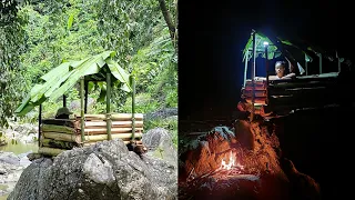 Camping Journey by the Stream: A green vacation in the middle of wild nature - Sùng Thị Chu