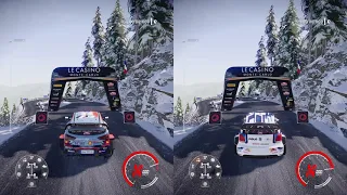 WRC 9 OFFLINE Splitscreen!!! test (I am on the right side)