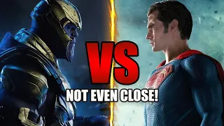 Why Superman VS Thanos Isn't Even Close!