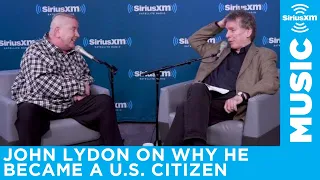Why did John Lydon become a U.S. citizen?