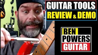 Guitar Tools From Amazon & StewMac Review & Demo - Fret File, Rocker & More