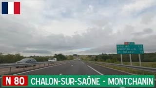 France: N80 Chalon - Montchanin