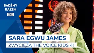 Sara Egwu James zwyciężczynią IV Edycji The Voice Kids!