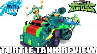 Turtle Tank Rise of the TMNT Ninja Turtles Vehicle Video Review