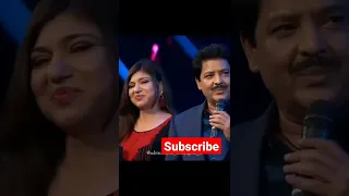 Udit Narayan, alka yagnik and Aditya Narayan live performance #shorts