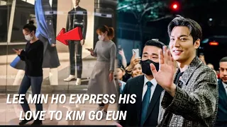 LEE MIN HO EXPRESS HIS FEELINGS TO KIM GO EUN | SPOTTED