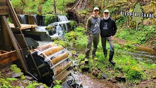 Restoring Al's Hydroelectric Water Wheel