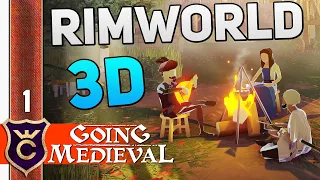 RIMWORLD 3D #1 Going Medieval Прохождение